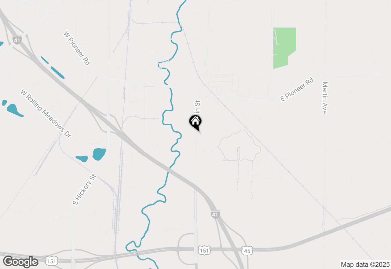 Map of 1088 S Main St, Fond Du Lac, WI 54935