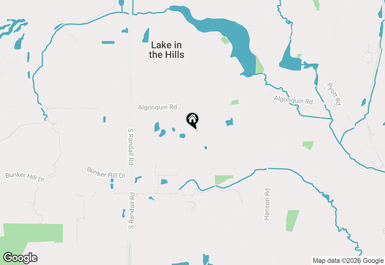 Map of 155 Salford Drive, Algonquin, IL 60102