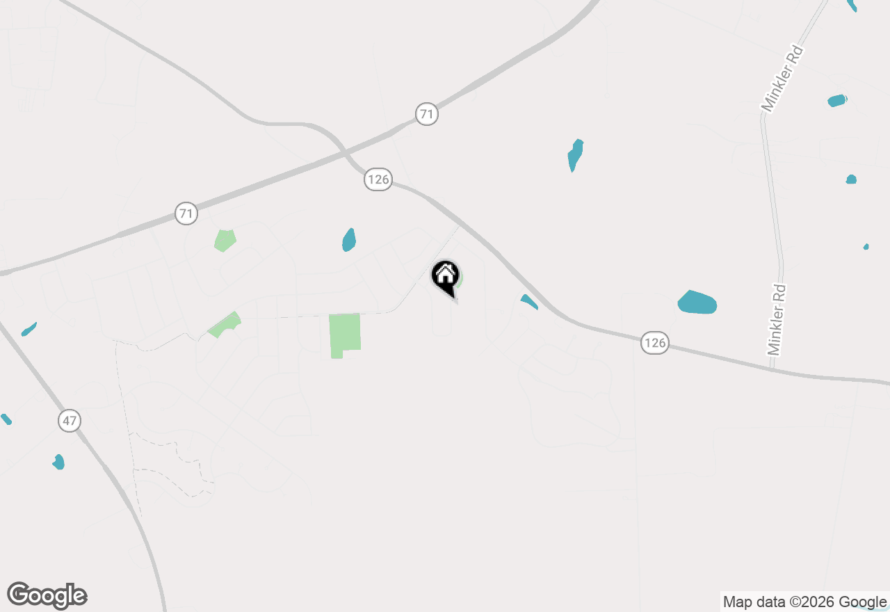 Map of 1243 Hawk Hollow Drive, Yorkville, IL 60560
