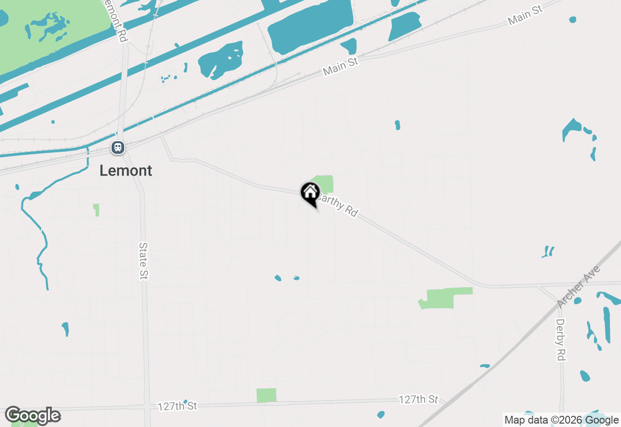 Map of 530 2nd Street, Lemont, IL 60439