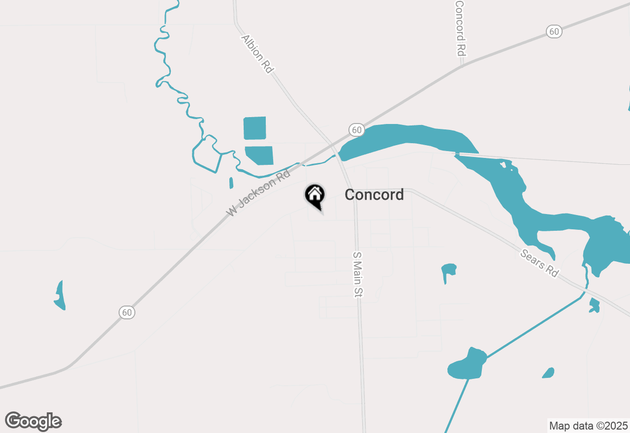 Map of 228 W Center Street, Concord, MI 49237