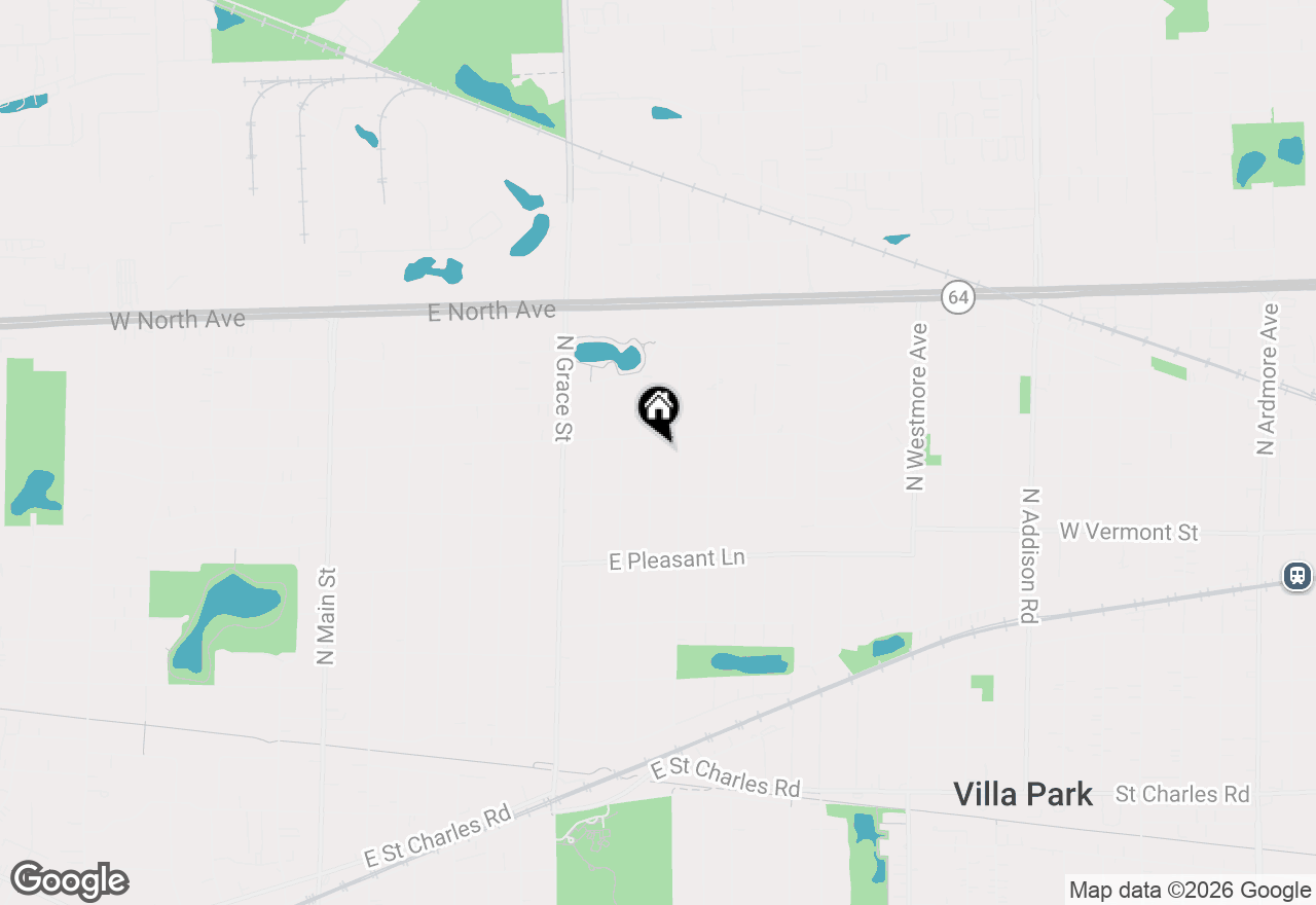 Map of 555 N Joyce Street, Lombard, IL 60148