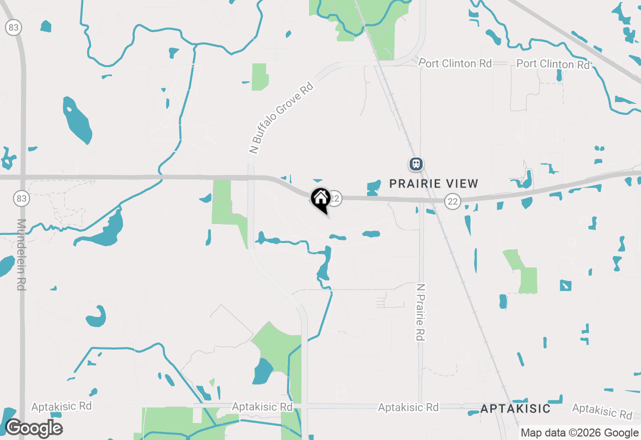 Map of 265 Willow Parkway, Buffalo Grove, IL 60089