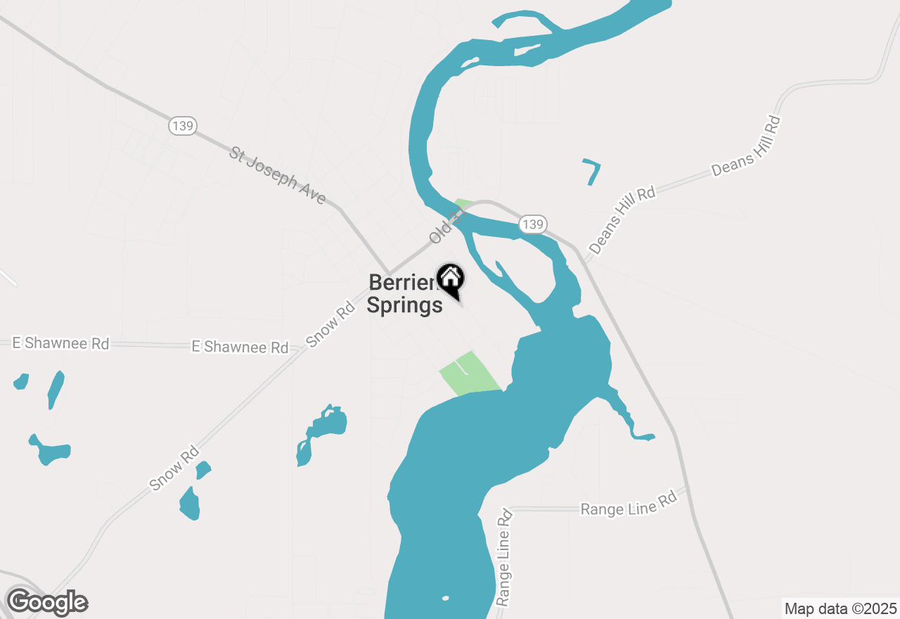 Map of 402 S Main Street, Berrien Springs, MI 49103