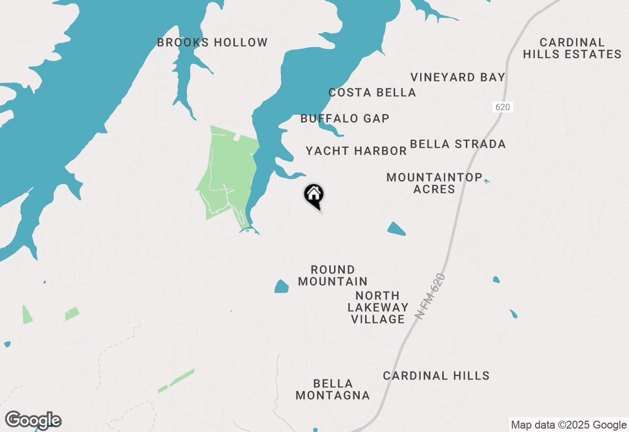 Map of 16146 Clara Van St, Lakeway, TX 78734