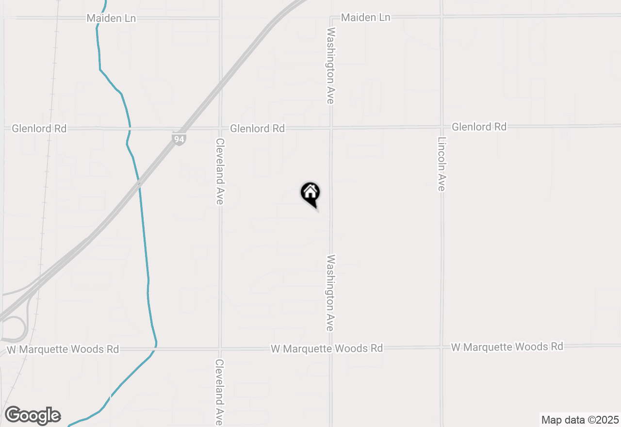 Map of 1373 Saint Joseph Circle, St Joseph, MI 49085