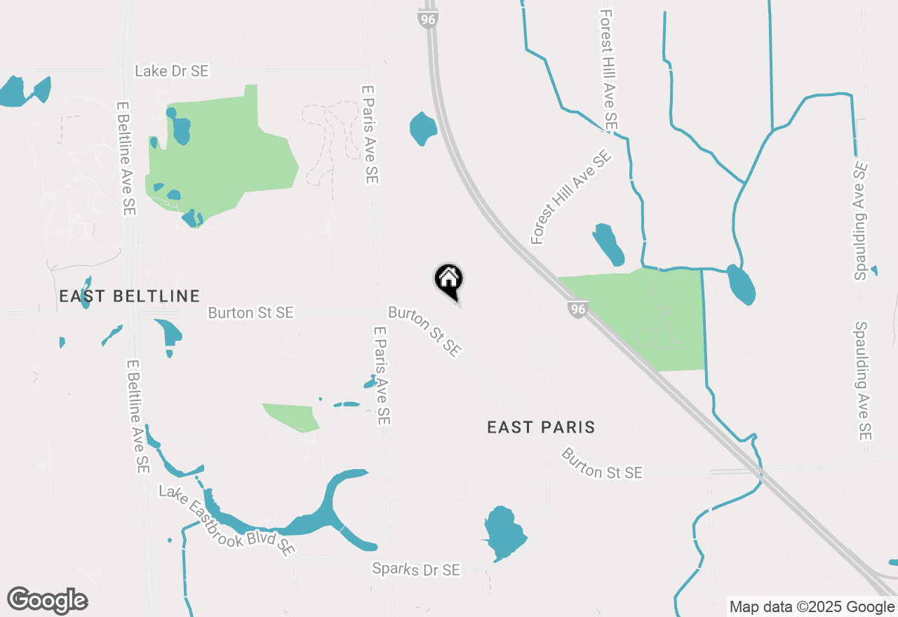 Map of 4174 Sabal Pointe Court Se, Grand Rapids, MI 49546