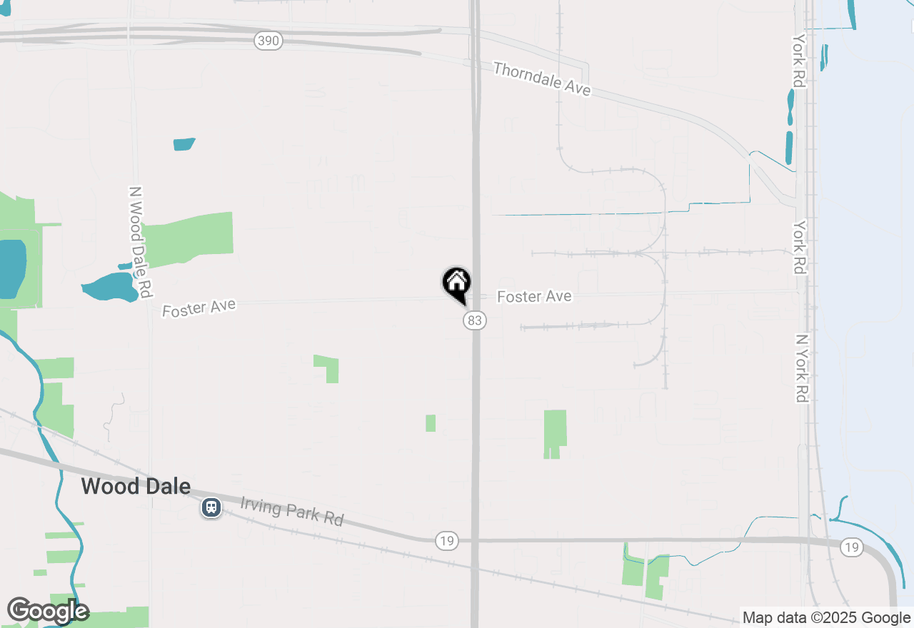 Map of 1217 Itasca Street, Bensenville, IL 60106