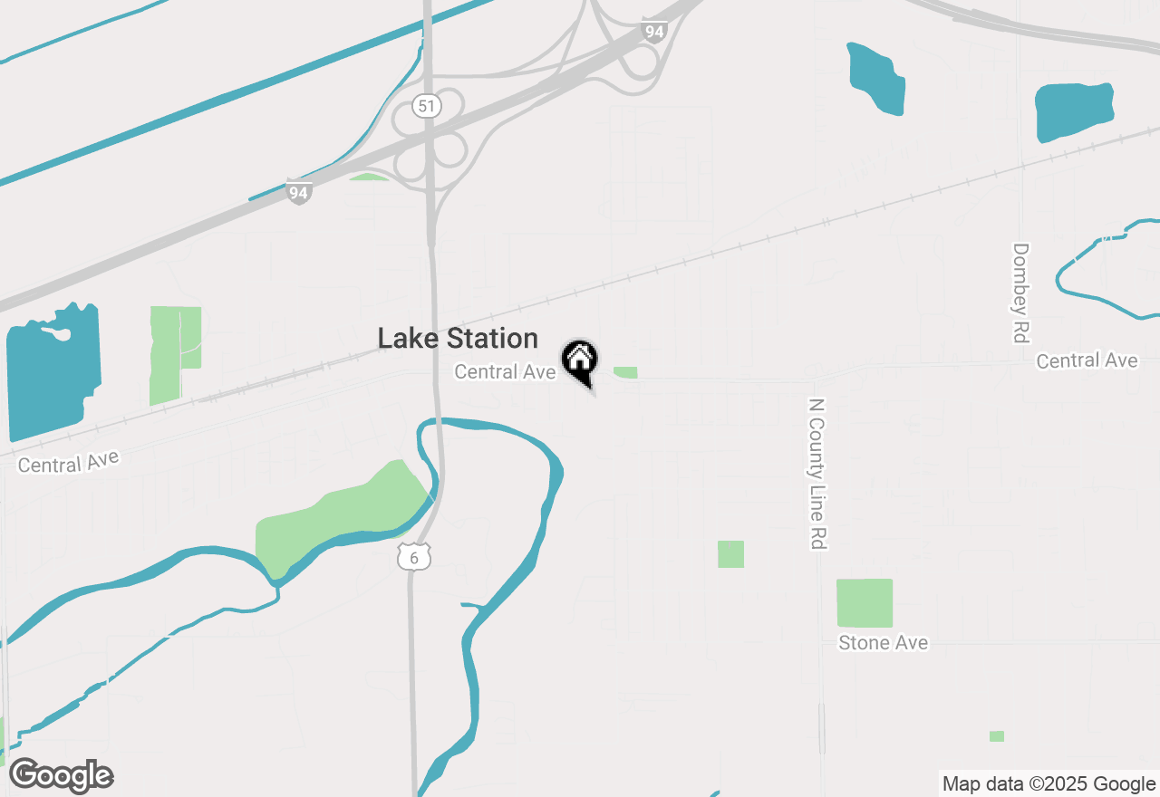 Map of 2432 Tippecanoe Street, Lake Station, IN 46405