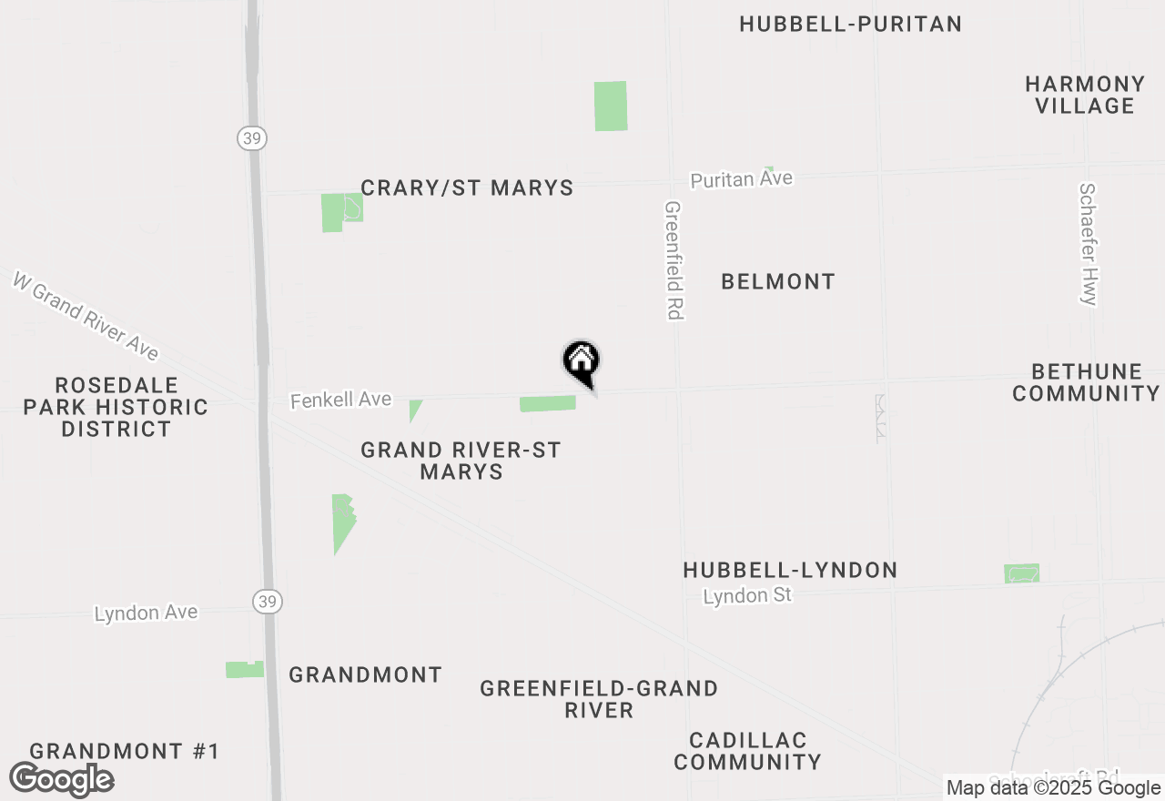 Map of 15251 Prevost Street, Detroit, MI 48227