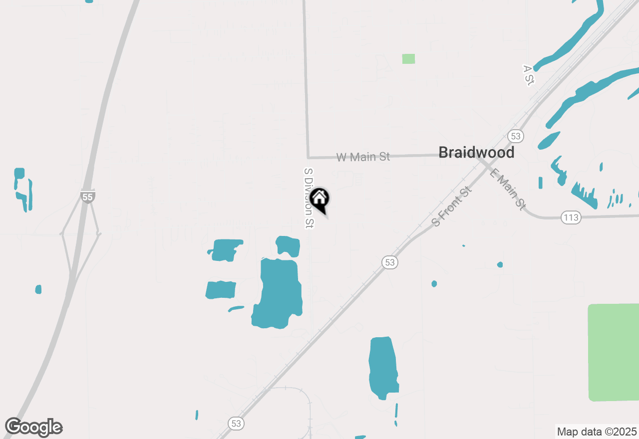 Map of 480 W Kennedy Road, Braidwood, IL 60408