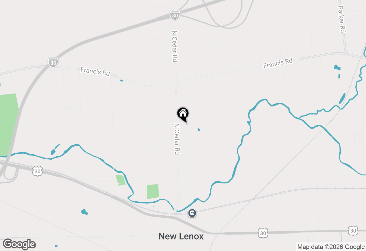Map of 118 Aspen Drive, New Lenox, IL 60451