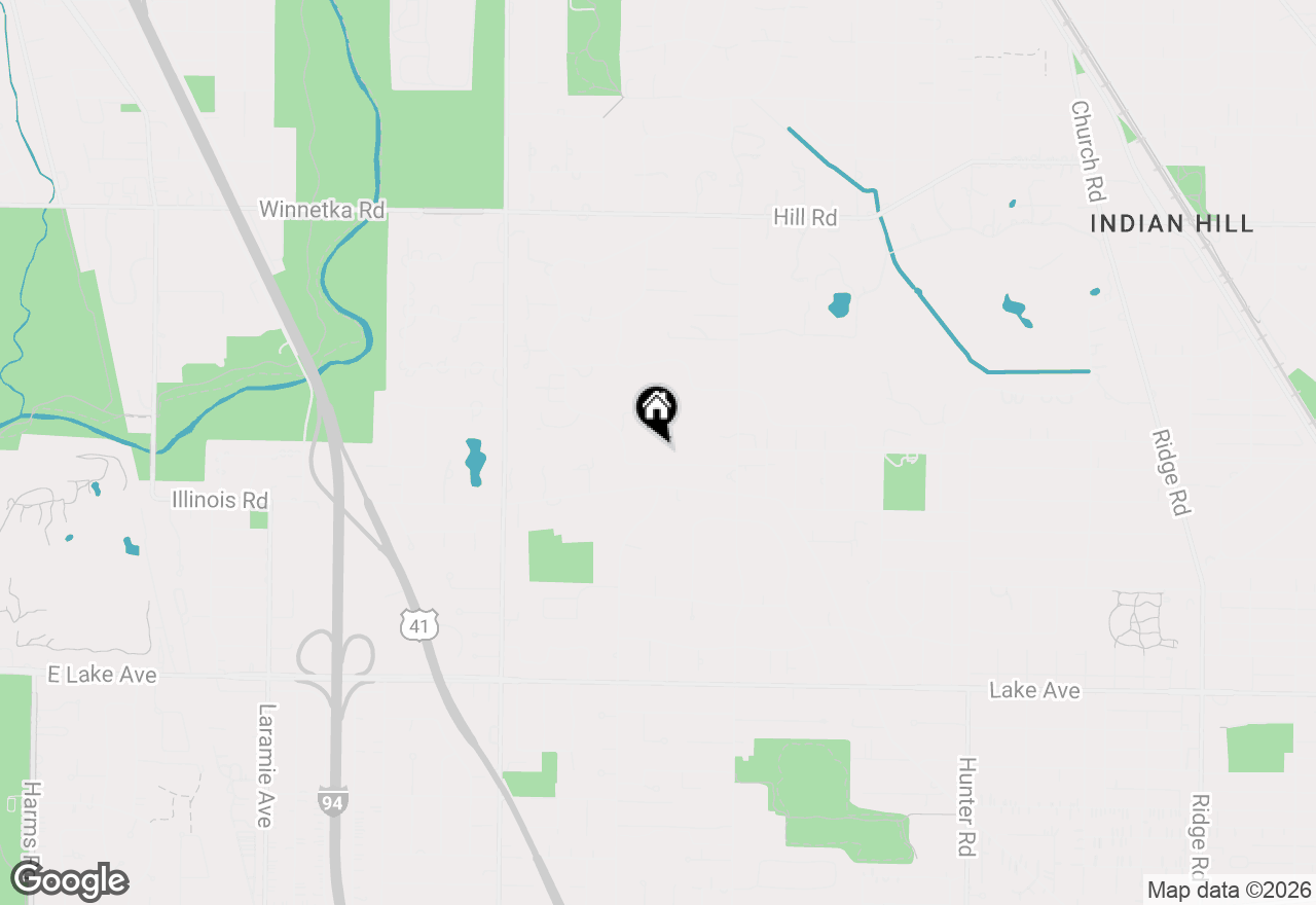 Map of 145 Woodley Road, Winnetka, IL 60093