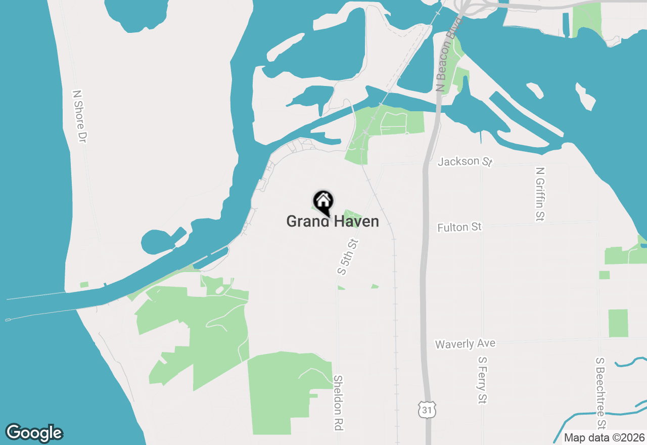 Map of 300 Washington Avenue #1, Grand Haven, MI 49417