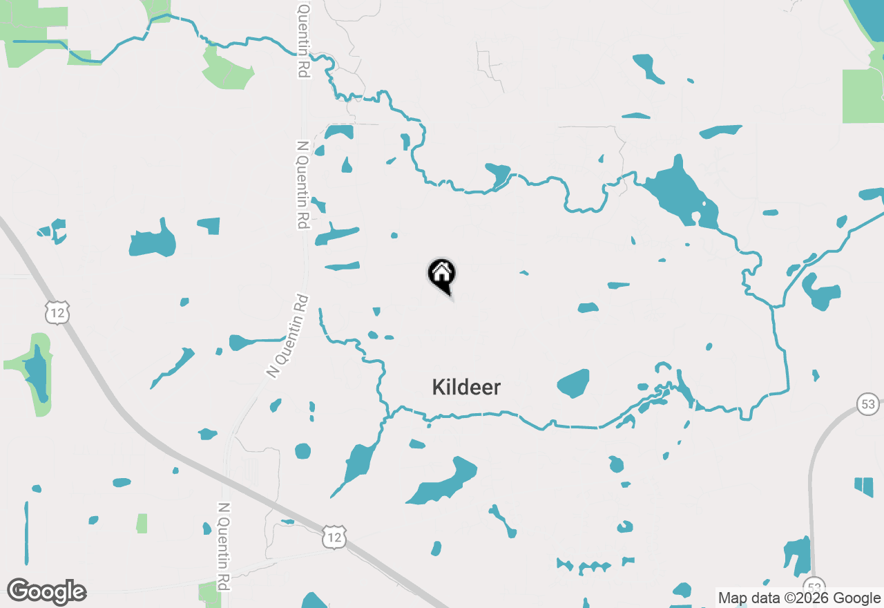 Map of 21329 W North Boschome Circle, Kildeer, IL 60047