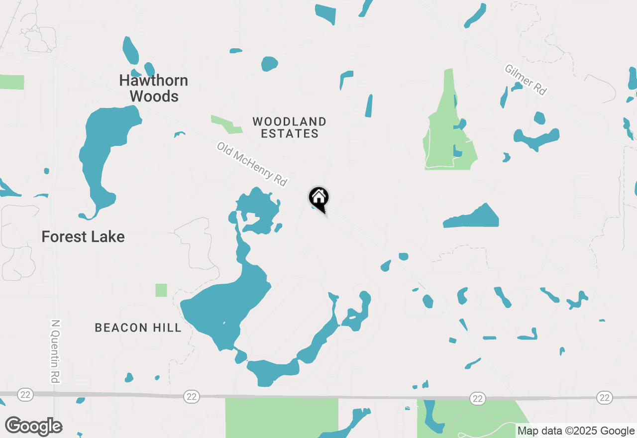 Map of 23814 Muirfield Drive, Kildeer, IL 60047