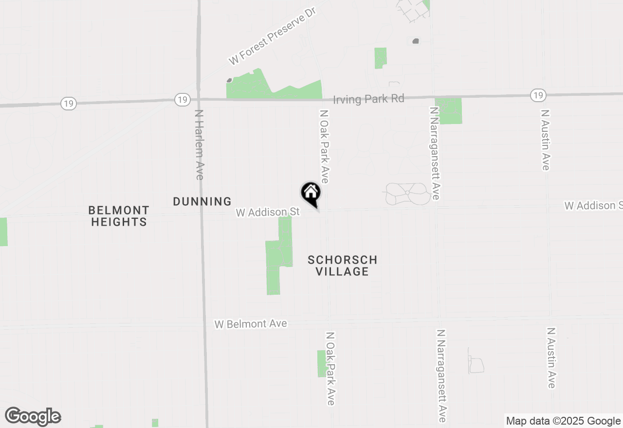 Map of 6835 W Addison Street, Chicago, IL 60634