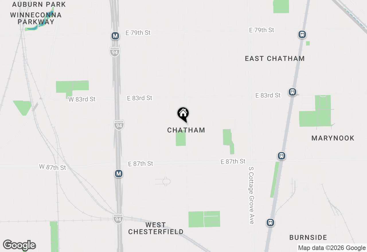 Map of 8446 S King Drive, Chicago, IL 60619