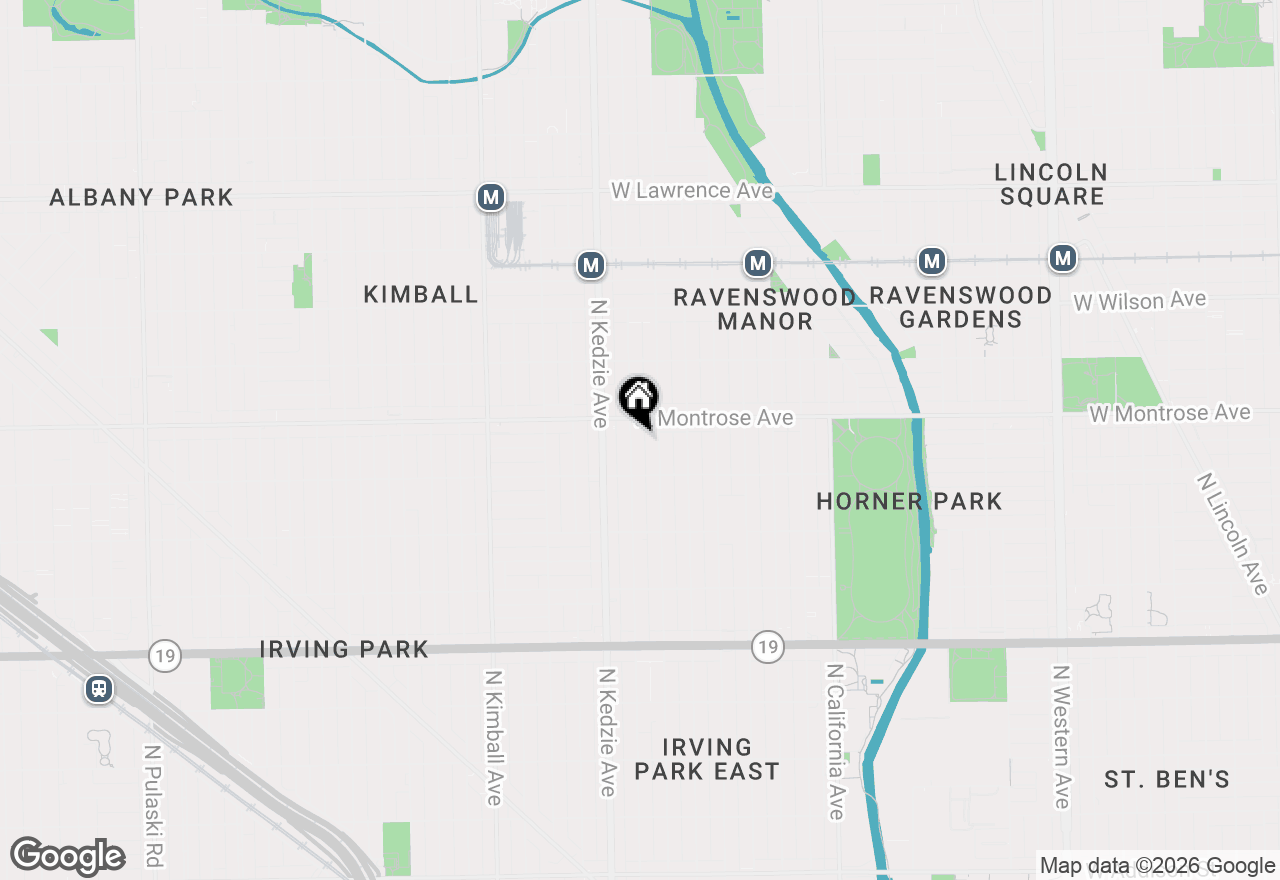 Map of 4337 N Troy Street #3W, Chicago, IL 60618