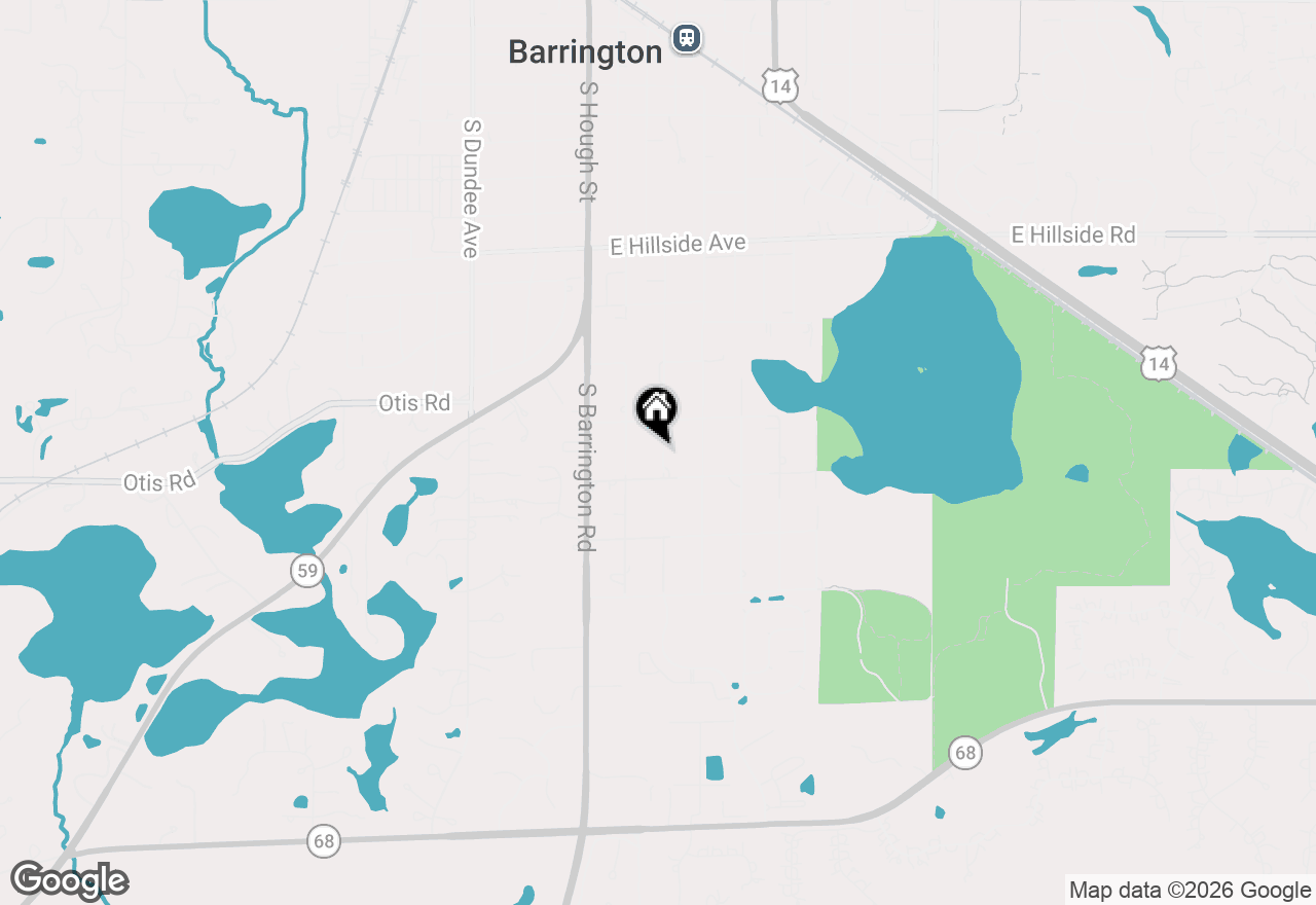 Map of 1020 S Grove Avenue, Barrington, IL 60010