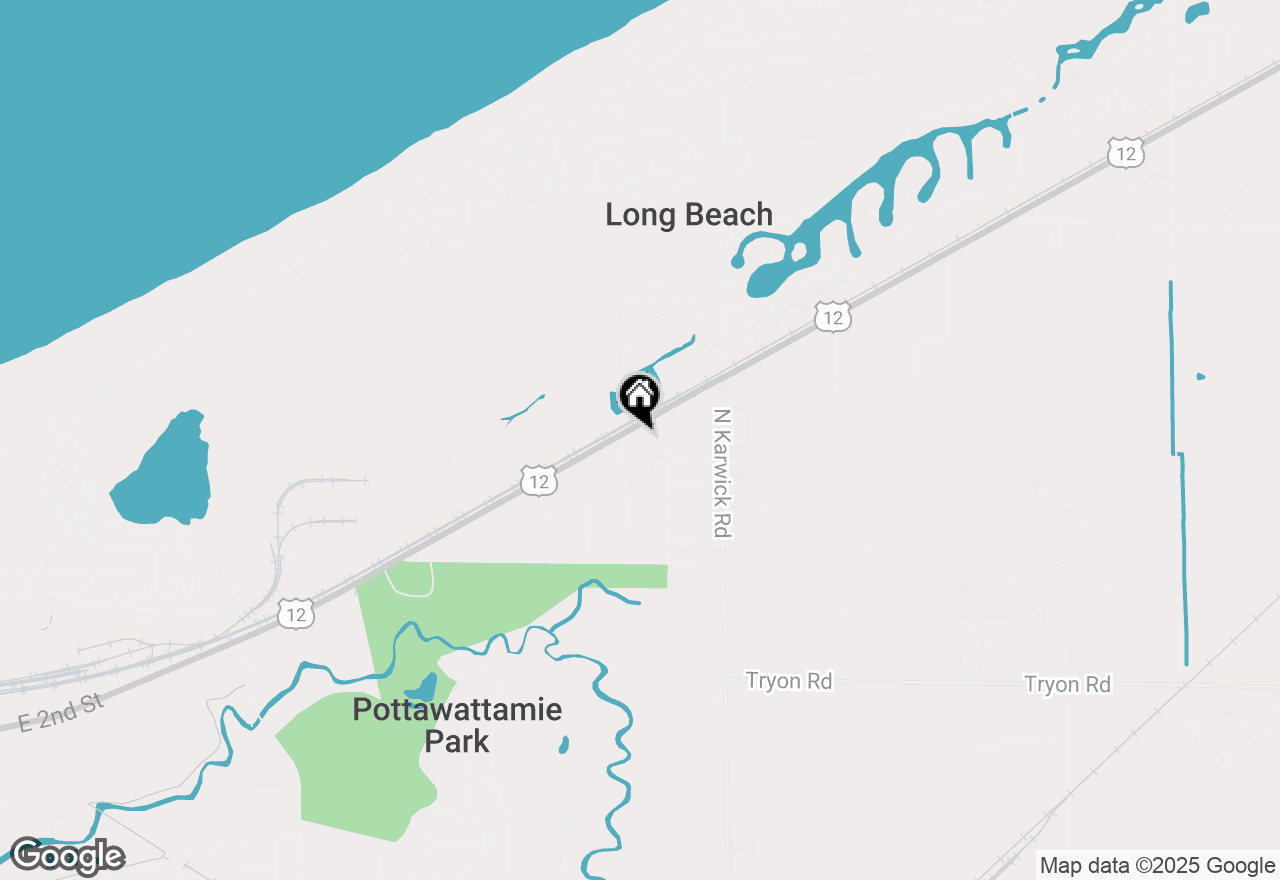 Map of 2613 Us-12, Michigan City, IN 46360