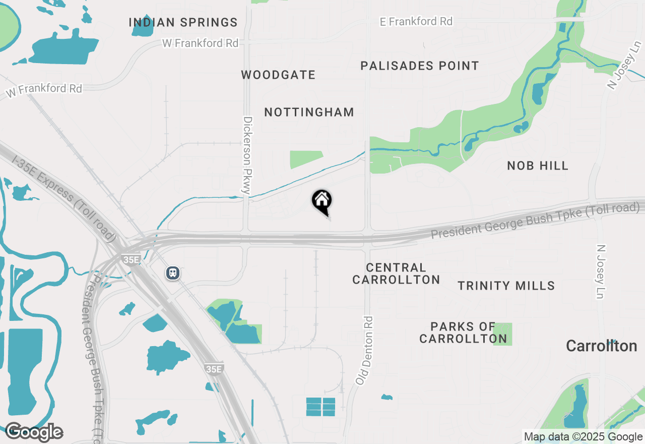 Map of 1100 W Trinity Mills Road #2013, Carrollton, TX 75006