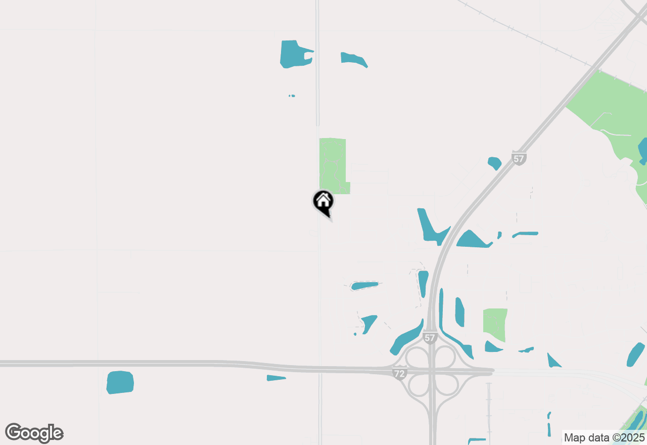 Map of 1321 W Ridge Lane, Champaign, IL 61822