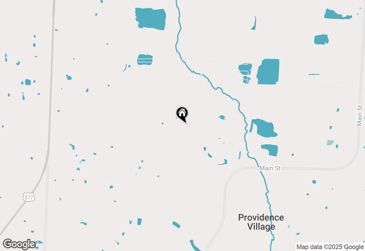 Map of 10314 Echo Brook Lane, Aubrey, TX 76227