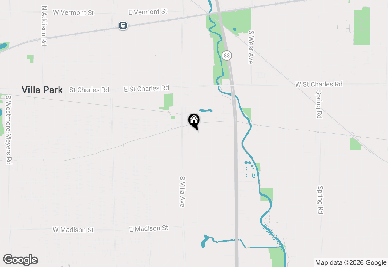 Map of 232 S Oakland Avenue, Villa Park, IL 60181