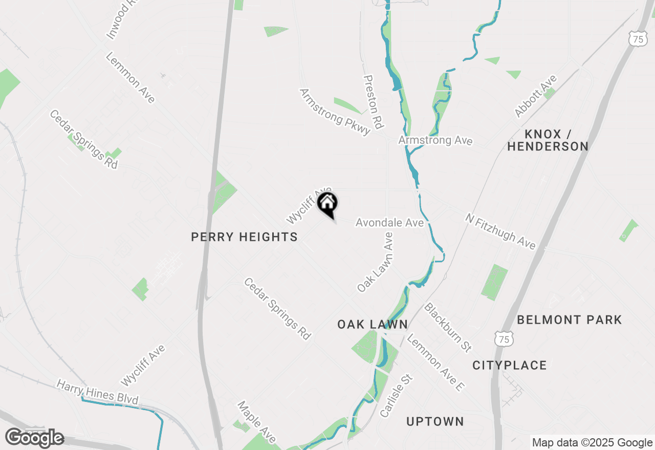 Map of 4040 Avondale Avenue #406, Dallas, TX 75219