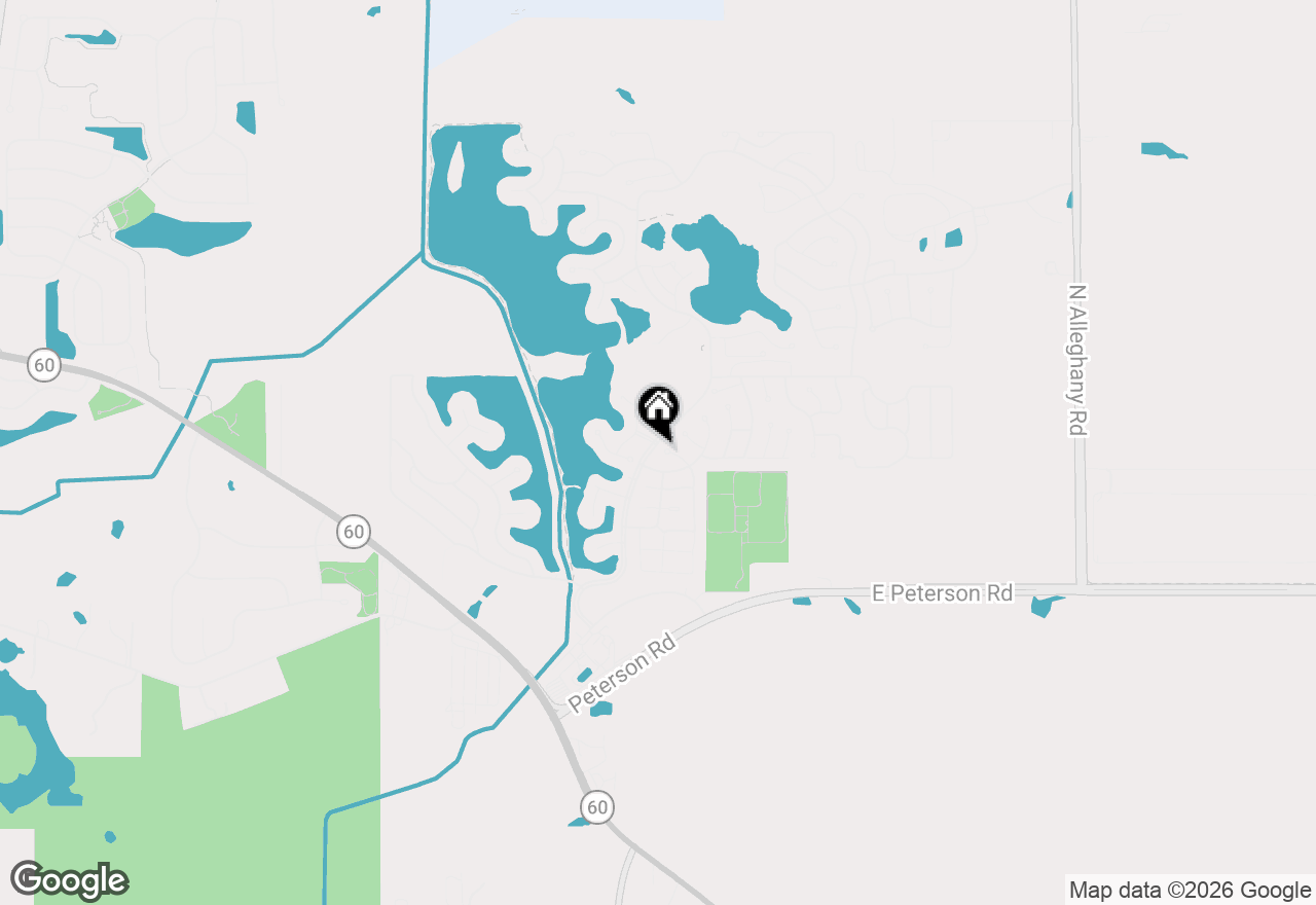 Map of 9 Hialeah Court, Grayslake, IL 60030
