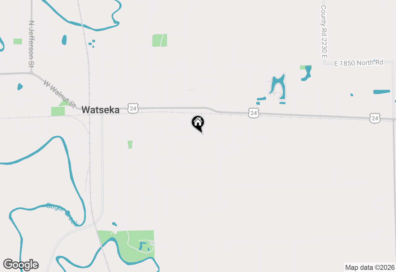 Map of 600 E Mulberry Street, Watseka, IL 60970