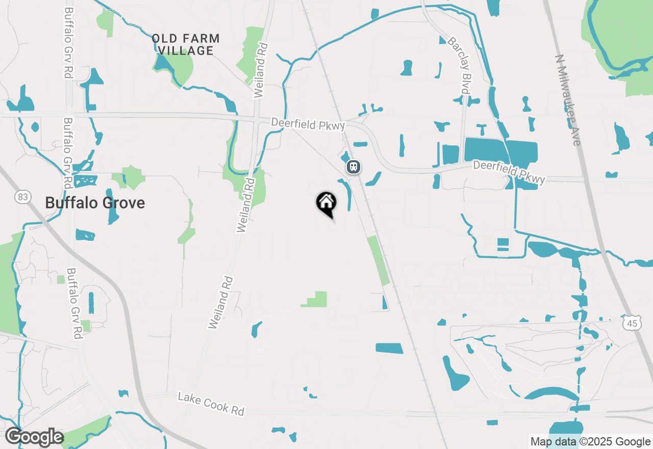 Map of (Address confidential), Lincolnshire, Illinois 60069