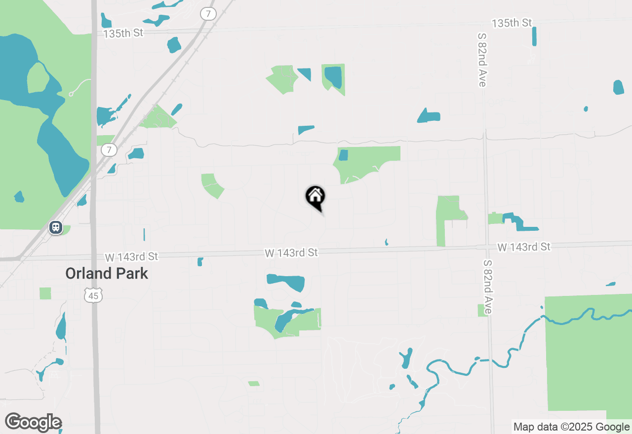 Map of 14137 Terry Drive, Orland Park, IL 60462