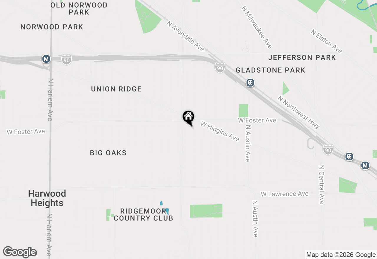 Map of 5126 N Mulligan Avenue, Chicago, IL 60630