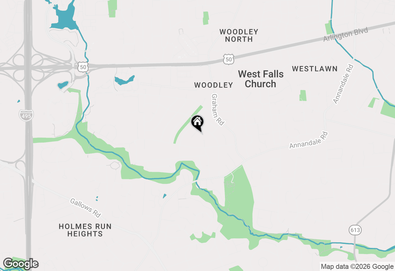 Map of 3221 Sherry Court, Falls Church, VA 22042