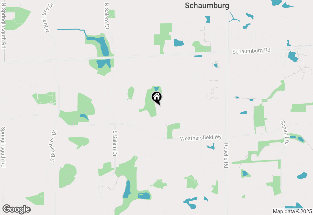 Map of 501 Oakview Court, Schaumburg, IL 60193