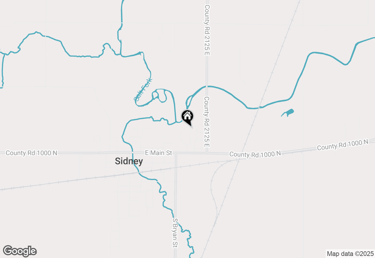 Map of 10 Dunlap Woods, Sidney, IL 61877