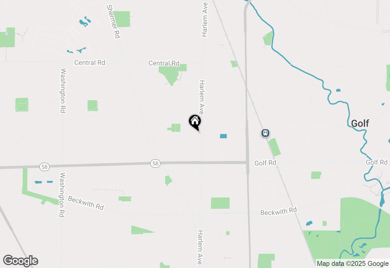 Map of 131 Washington Street, Glenview, IL 60025