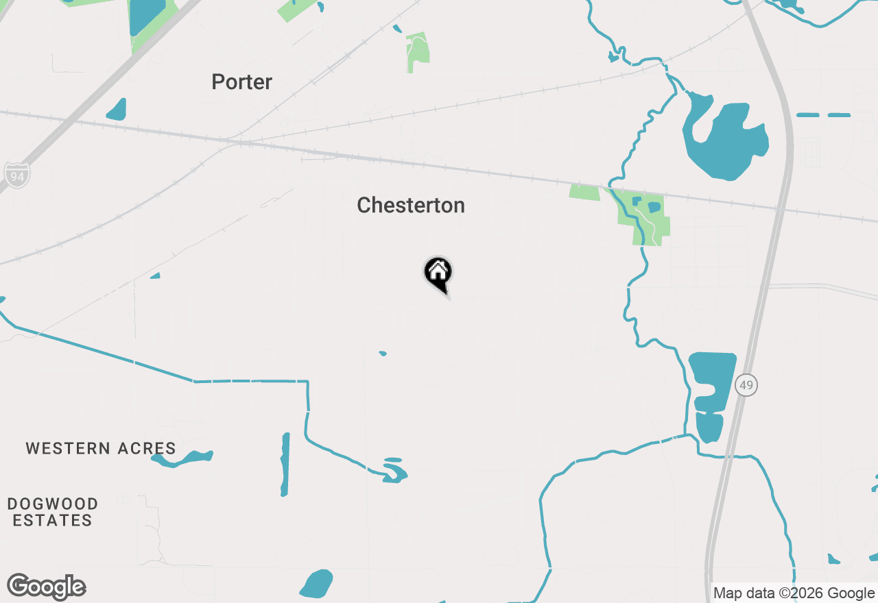 Map of 515 S Park Drive, Chesterton, IN 46304
