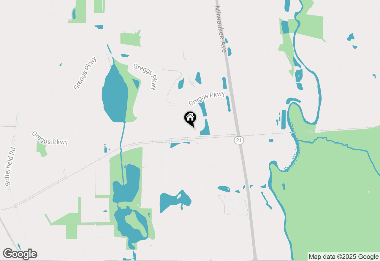 Map of 403 N White Deer Trail, Vernon Hills, IL 60061