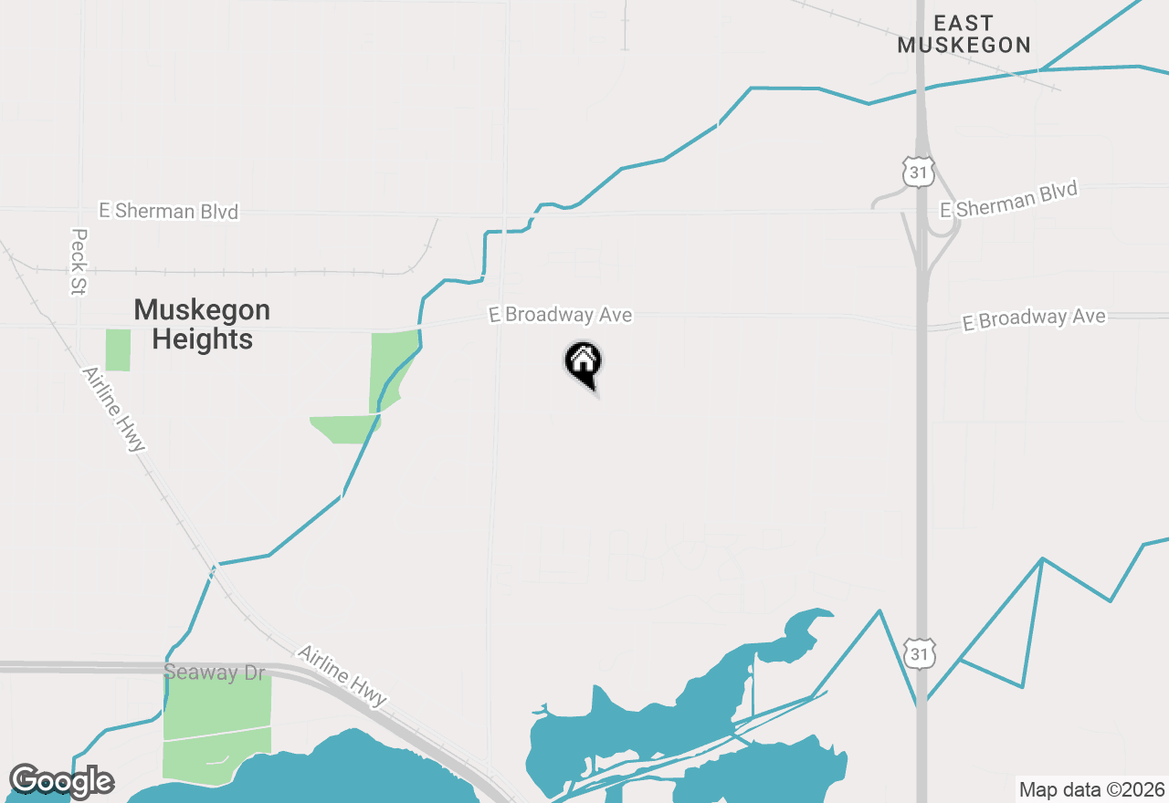 Map of 2970 Valley Street, Norton Shores, MI 49444
