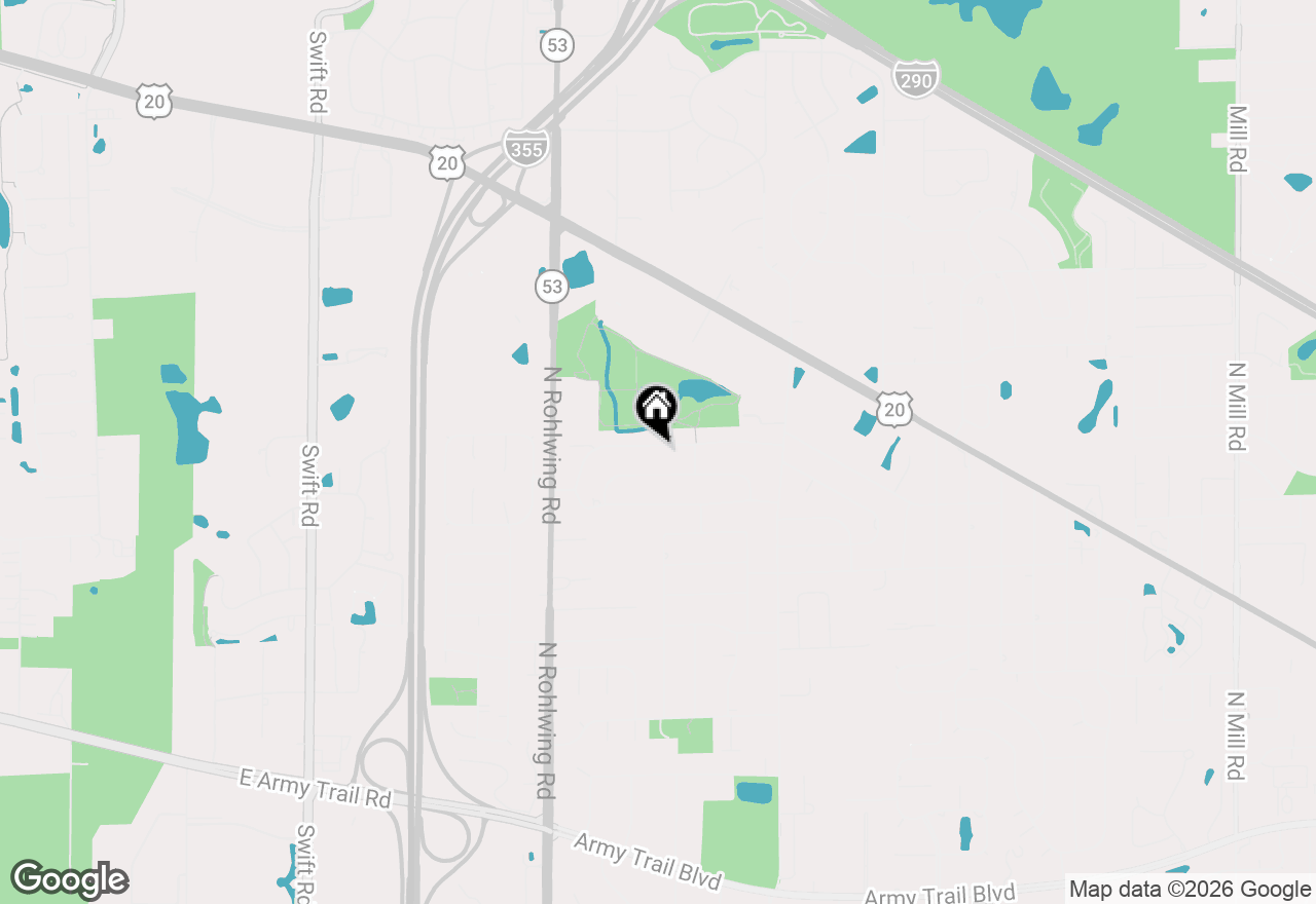 Map of 1651 W Goldengate Drive, Addison, IL 60101