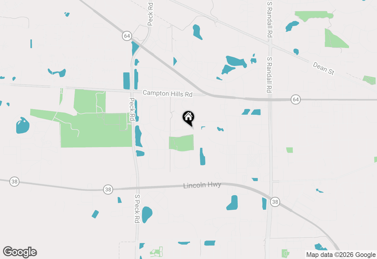 Map of 2925 Pleasant Plains Drive #2925, St. Charles, IL 60175