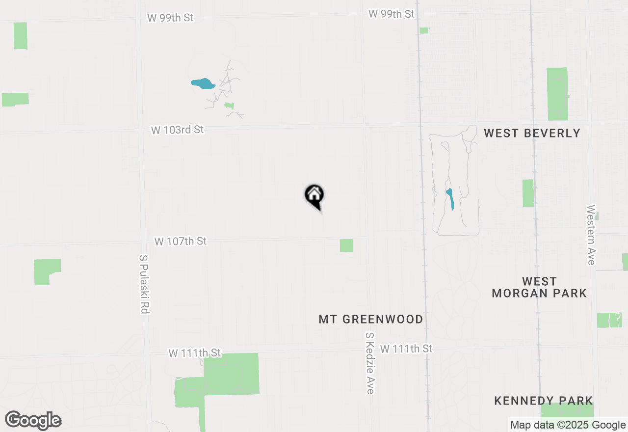 Map of 10611 S Homan Avenue, Chicago, IL 60655