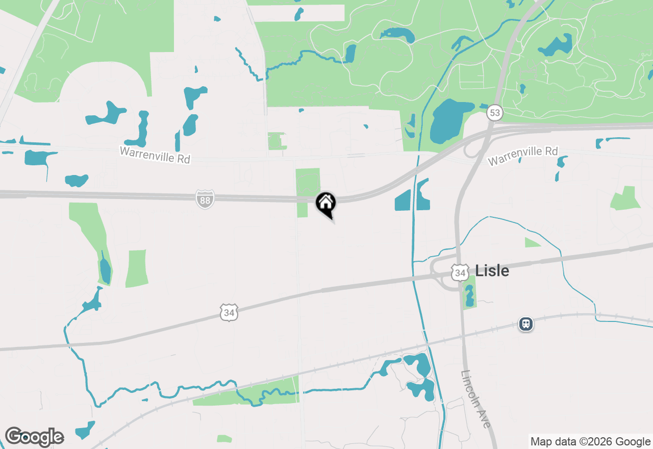 Map of 4505 Winchester Avenue, Lisle, IL 60532