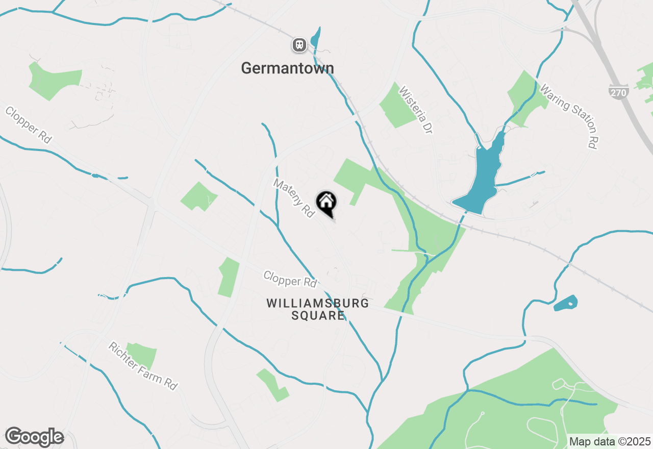 Map of 18636 Mustard Seed Court, Germantown, MD 20874