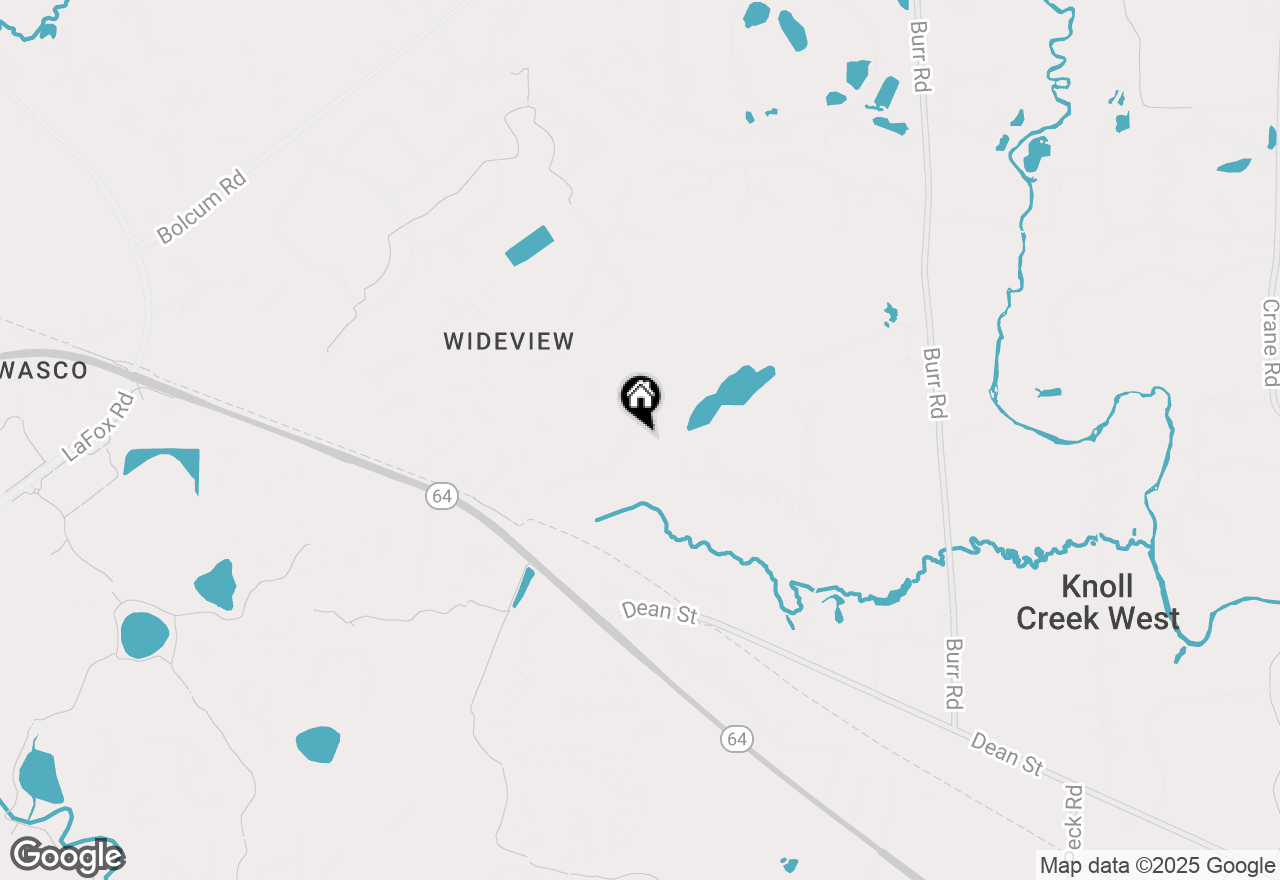 Map of 4N633 Hidden Oaks Road, St. Charles, IL 60175