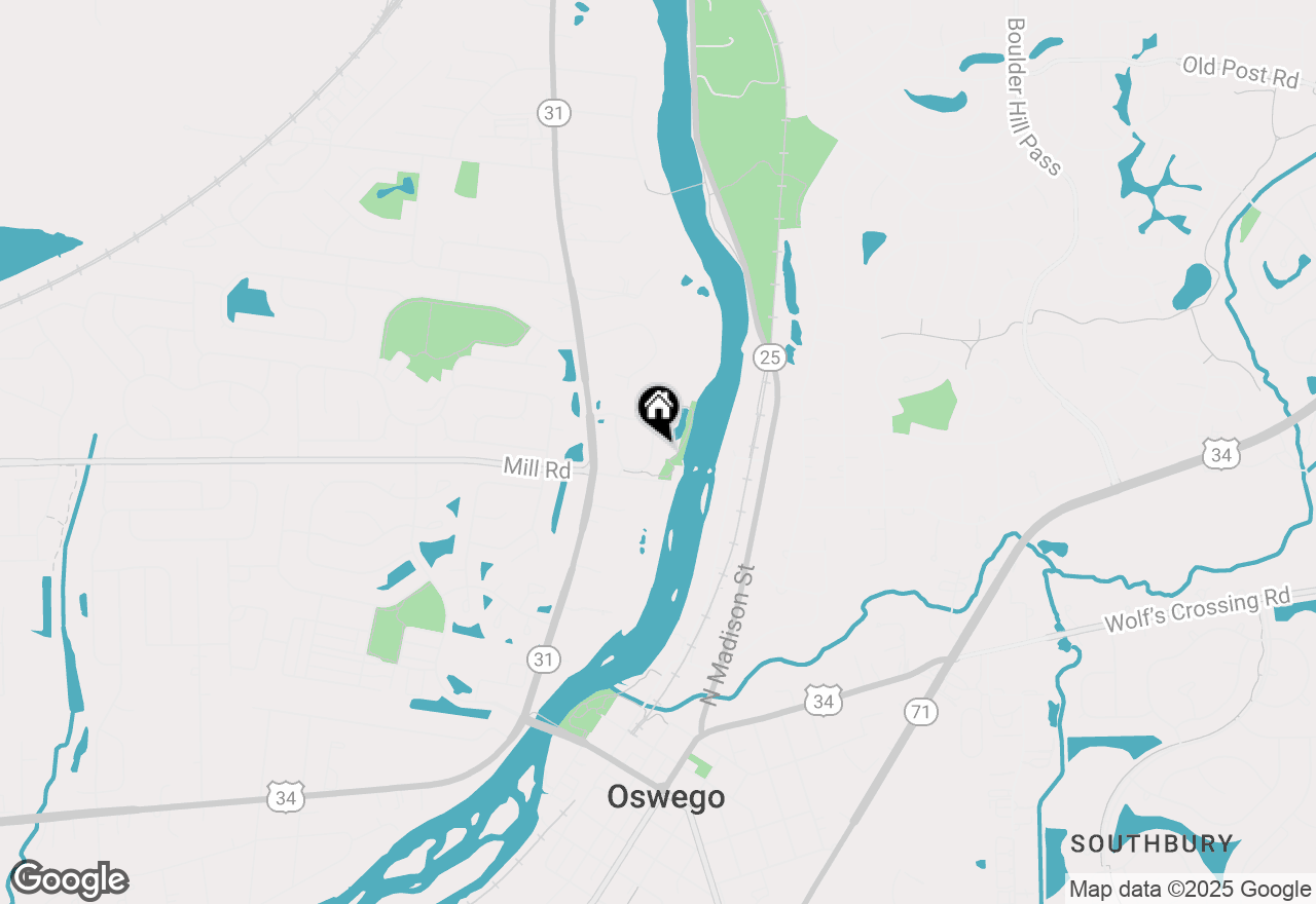 Map of 140 River Mist Drive, Oswego, IL 60543