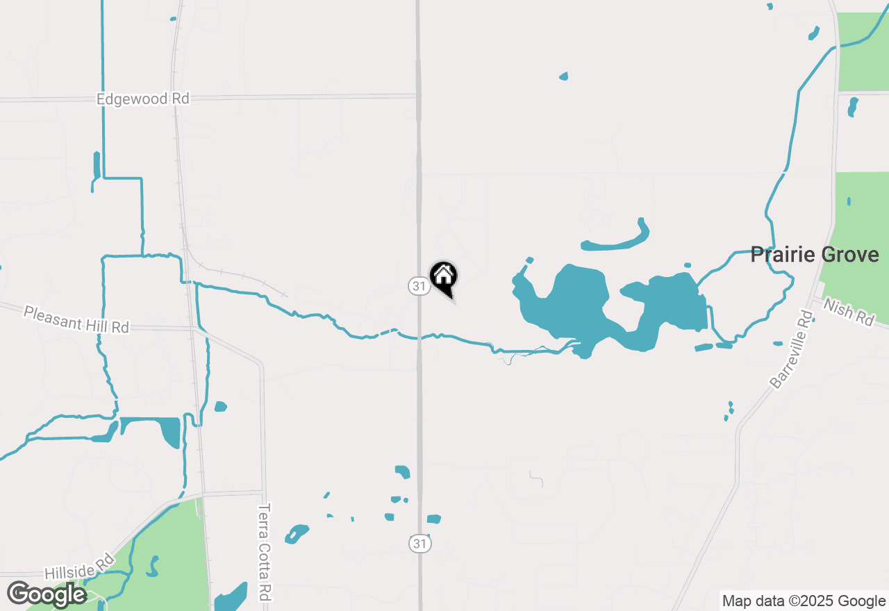 Map of 3736 Thunderbird Lane, Prairie Grove, IL 60012